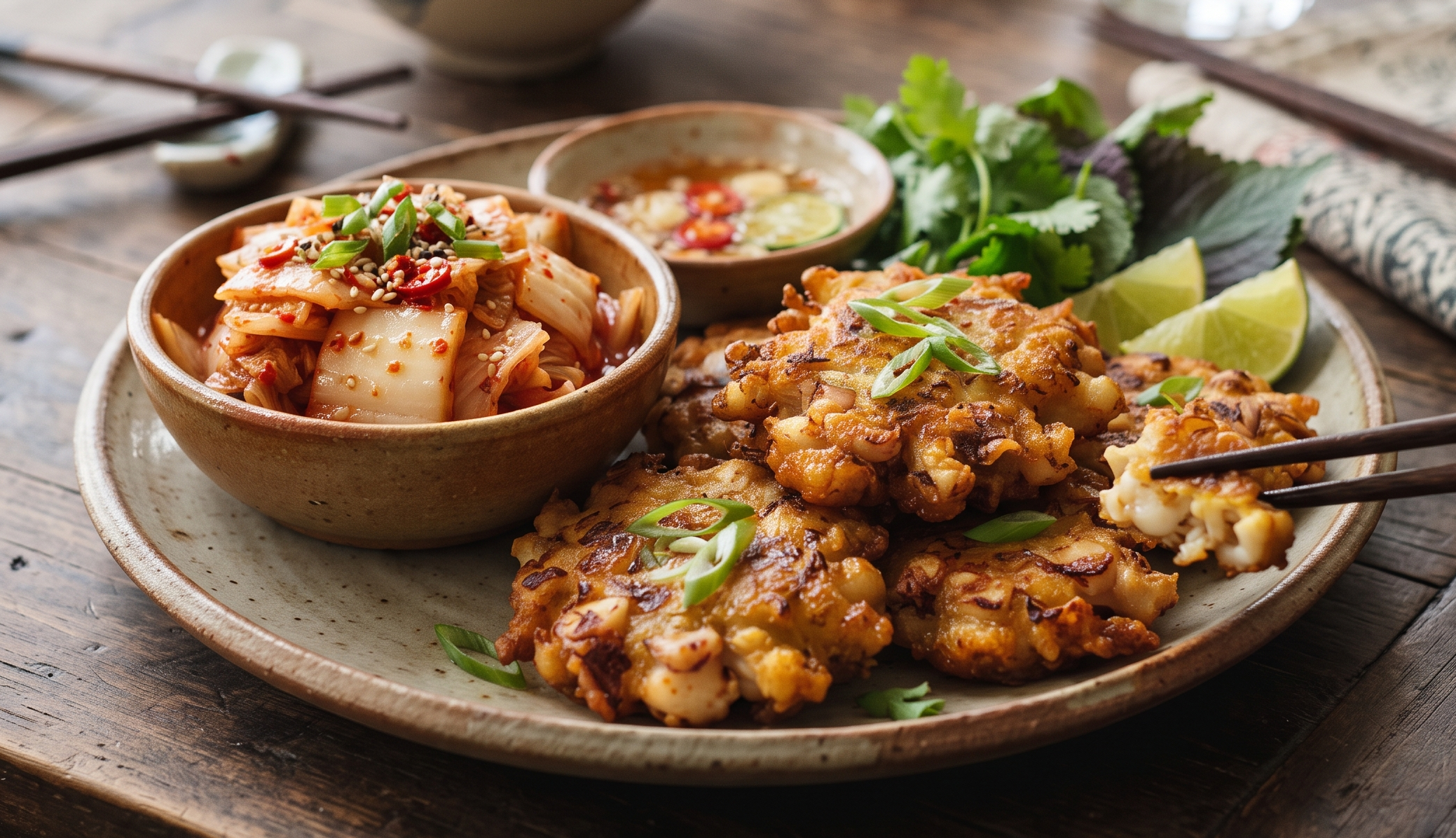 CHA MUC KIM CHI (Phần)